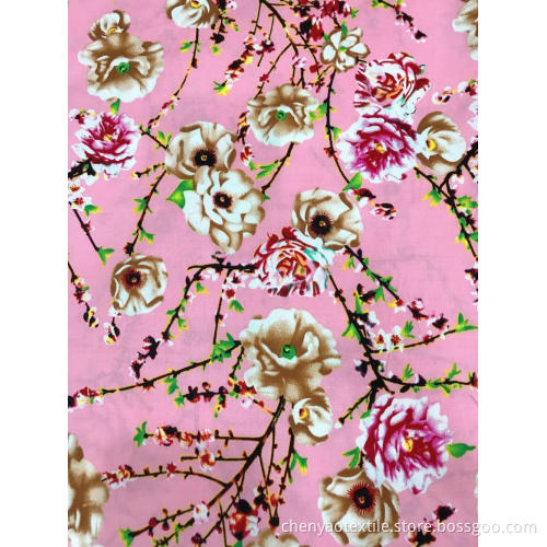 Court Style Cotton Stretch Printing Fabric